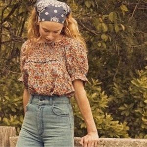 Doen Frances Top  - Wildflower Meadow - XXS